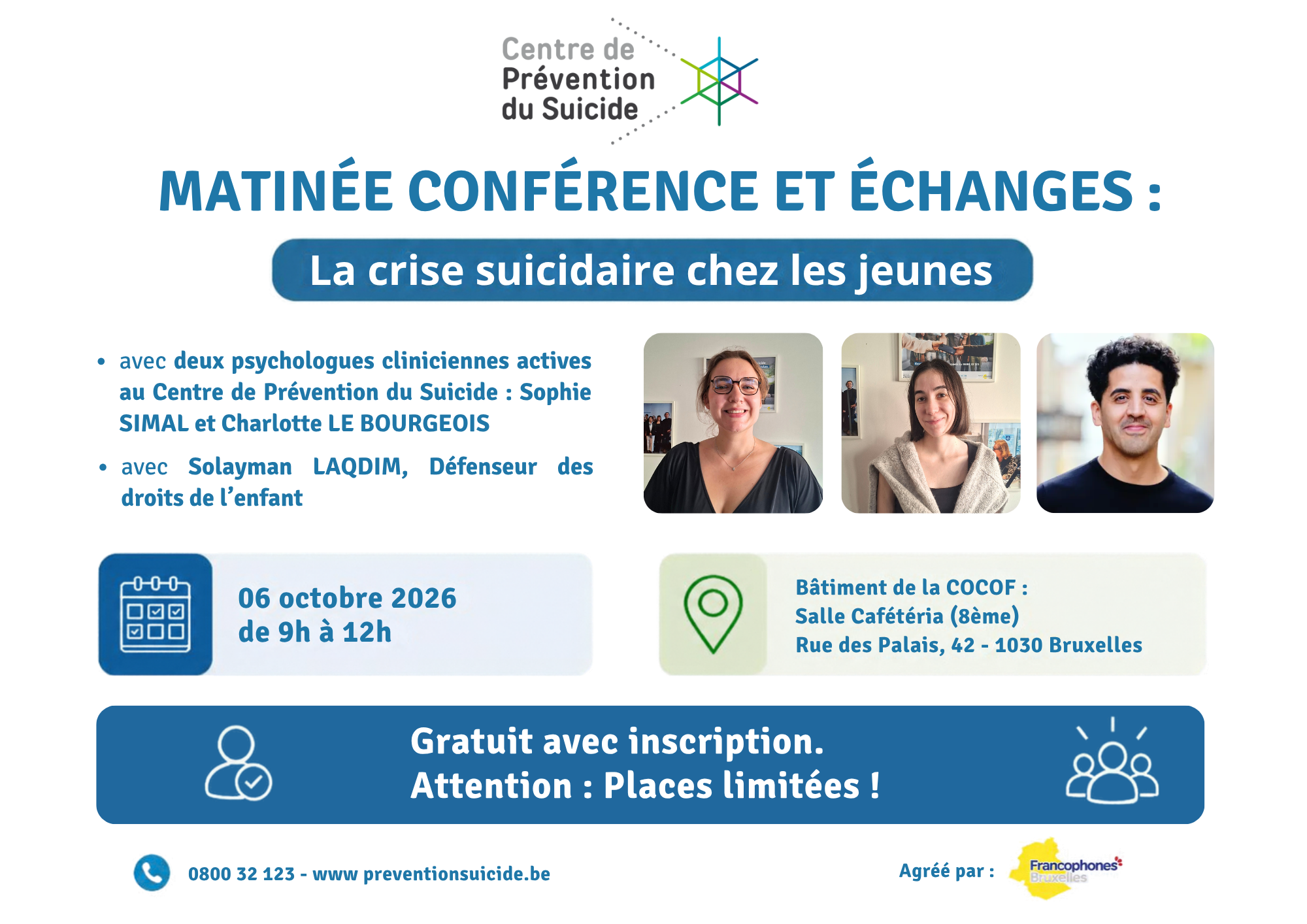 Conférence Crise Suicidaire Chez les Jeunes