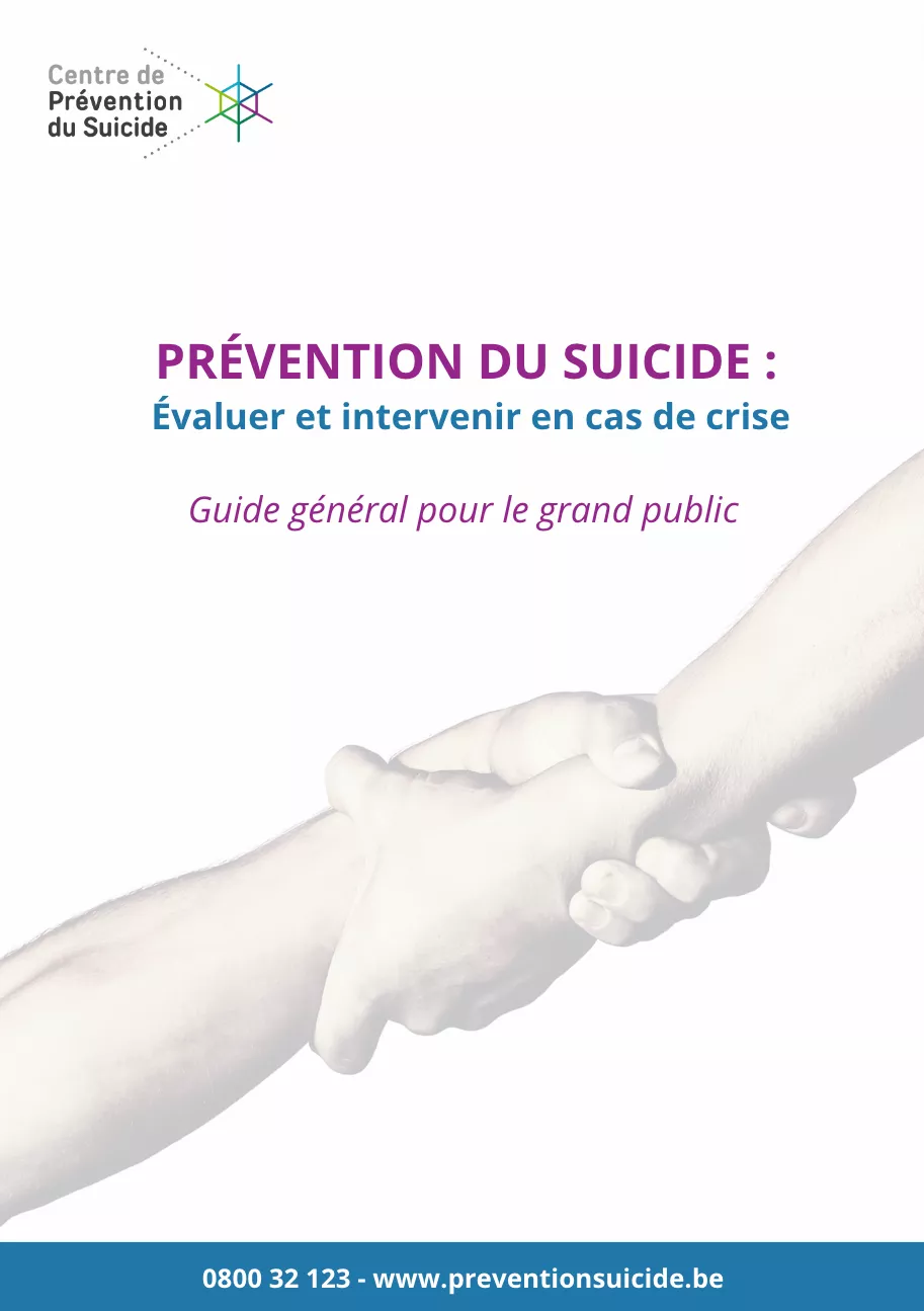 Outil : Évaluer et intervenir en cas de crise (guide général pour le grand public)
